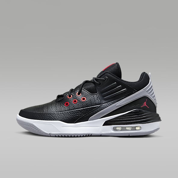 Jordan black tennis shoes clearance